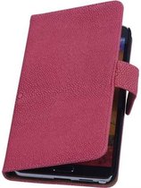 Wicked Narwal | Devil bookstyle / book case/ wallet case Hoes voor Nokia Microsoft Lumia 520 Roze