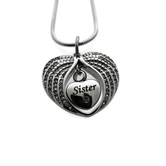 Stalen goldplated ketting met hanger ster met zirkonia voor dames | -NL