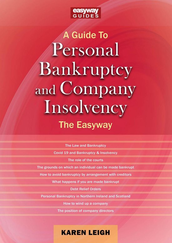 Personal Bankruptcy and Company Insolvency - cover