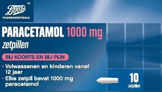 Boots Pharmaceuticals Paracetamol zetpil 1000mg | bol.com