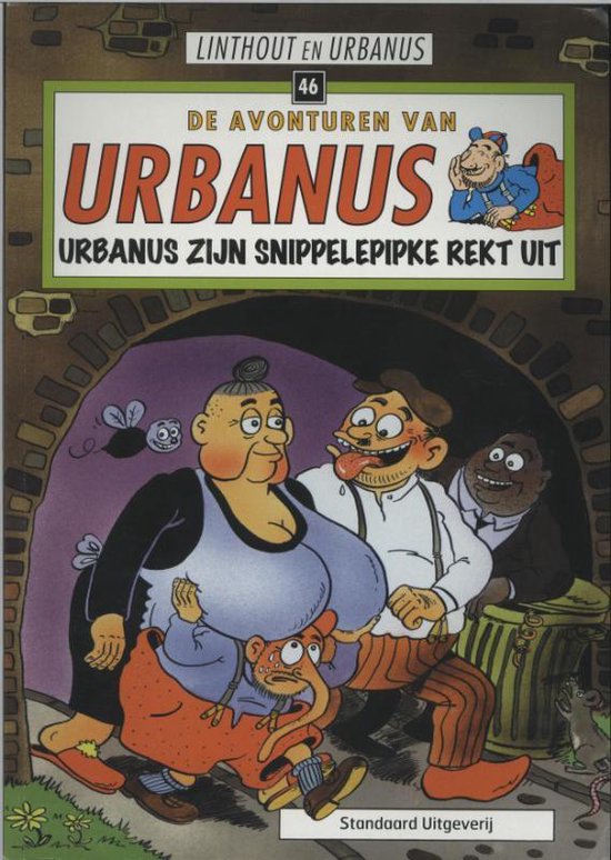 Cover van het boek 'Urbanus zijn snippelepipke rekt uit'