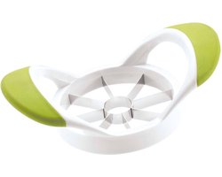 Westmark Appelsnijder, 17,5 x 10,5 x 6,5 cm, roestvrij staal/kunststof, 8P, wit/groen/zilver, 51622270