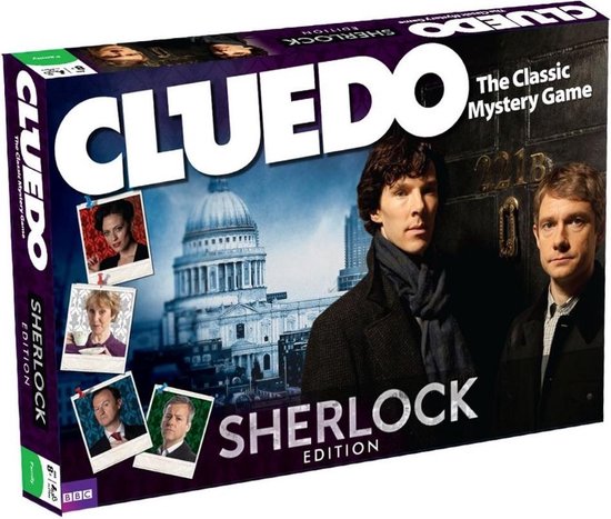 Boek: Cluedo Sherlock - Bordspel, geschreven door Cluedo