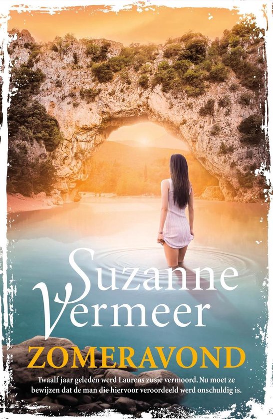Boek cover Zomeravond van Suzanne Vermeer (Onbekend)