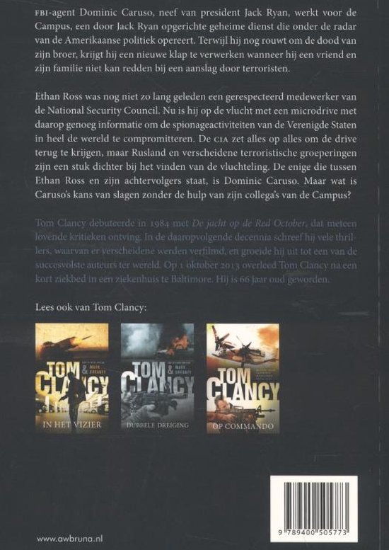 Jack Ryan 17 -   Tom Clancy: Verdenking van verraad