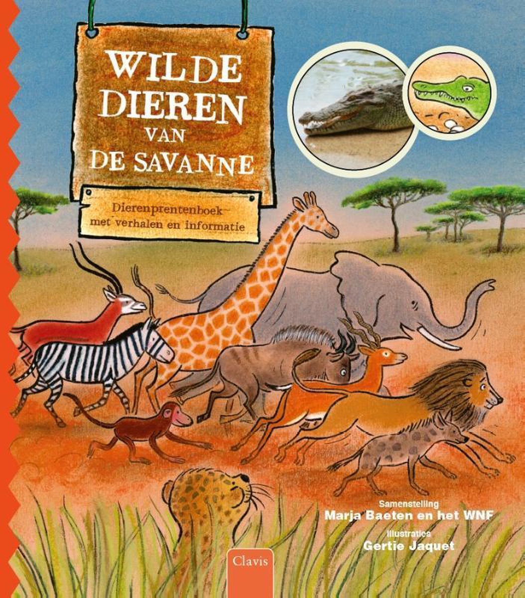 dieren van de savanne, Marja Baeten | 9789044830576 Boeken | bol.com