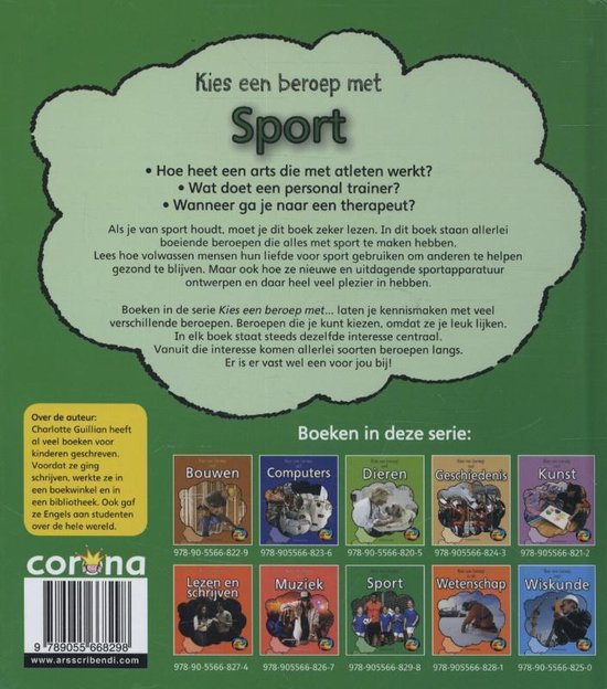 Kies een beroep met Sport 9789055668298 Charlotte Guillain Boeken