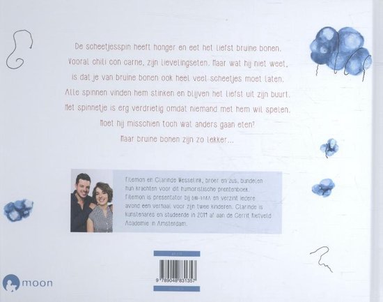 De spin die veel scheetjes laat, Clarinde Wesselink | 9789048831357