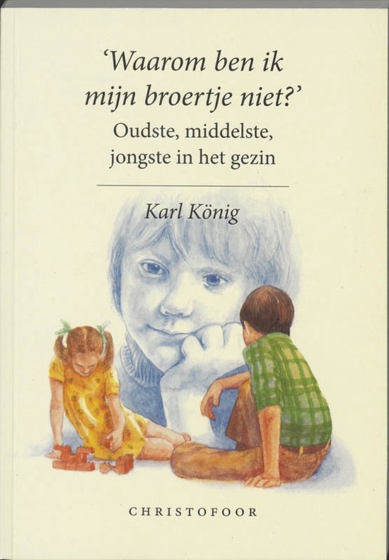 Cover van het boek 'Waarom ben ik mijn broertje niet ?' van K. Konig