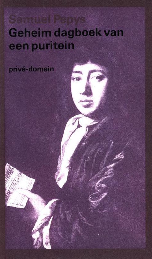 Cover van het boek 'Geheim dagboek van een puritein' van Samuel Pepys