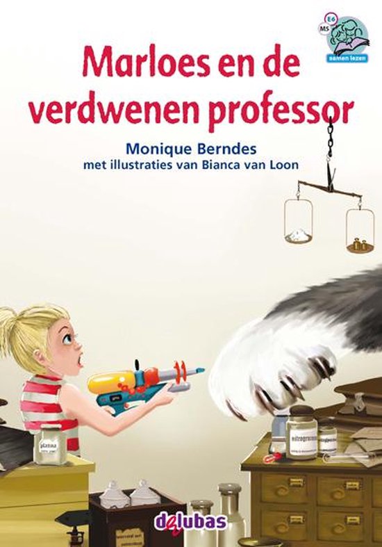 Cover van het boek 'Marloes en de verdwenen professor' van Monique Berndes