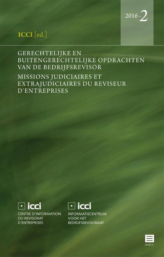 ICCI 2016-2 -  Gerechtelijke en buitengerechtelijke opdrachten van de bedrijfsrevisor 2016-2