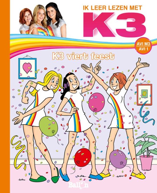 Ik leer lezen met K3 - K3 viert feest