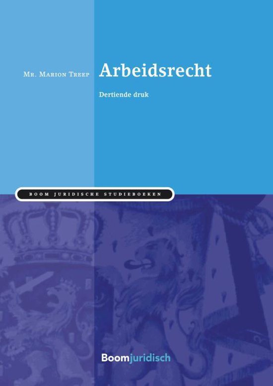 Boom Juridische studieboeken  -   Arbeidsrecht - cover