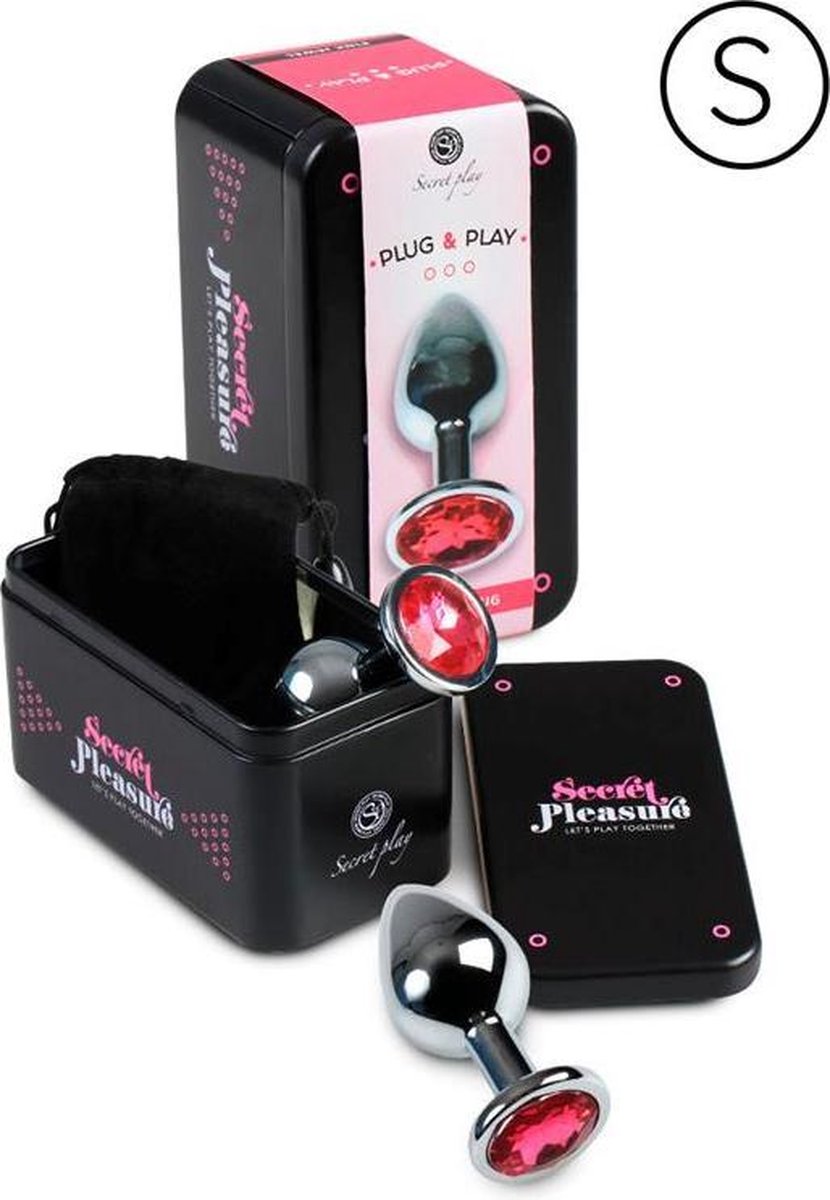 SECRETPLAY TOYS | Secretplay Plug Anal Aluminum Fuchsia 7cm