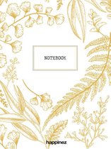 Happinez botanical notebook wit