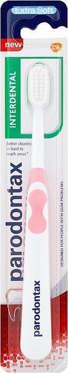 Parodontax - Interdental Extra Soft Toothbrush - Extra M_kk_ Zubn Kart_ek