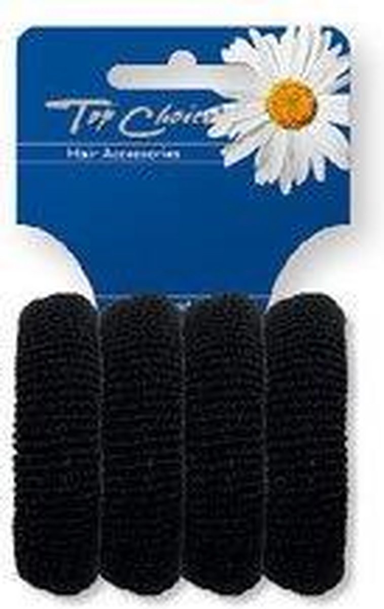 Top Choice - Hair Elastics 22531 4Pcs