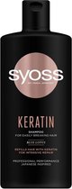 Syoss - Shampoo For Faint And Easily Crushing Hair Keratin (Shampoo) 500 Ml