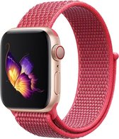 Nylon sport loop band - hibiscus - Geschikt voor Apple Watch