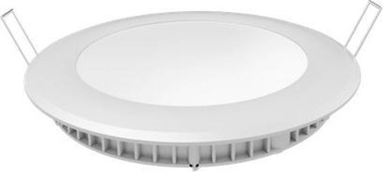V-TAC VT-8618B-RD LED ronde plafonnière - Zwart - 225mm - IP44 - 18W