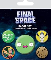 Final Space: Spaced Badge Pack