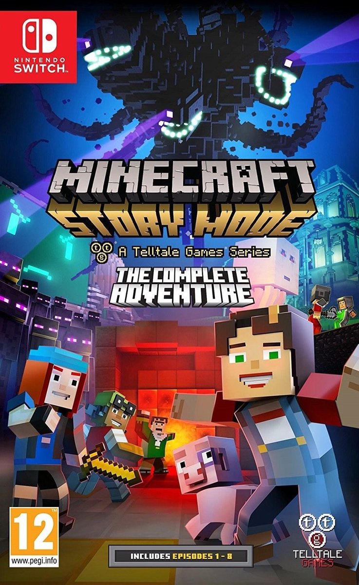 Minecraft Story Mode - The Complete Adventure - Nintendo Switch, Jeux