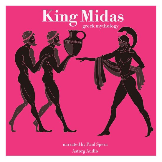 King Midas, greek mythology - cover