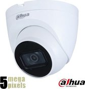 Dahua Beveiligingscamera - IP Dome Camera - 5 Megapixel - 30m Nachtzicht - Microfoon - Starlight - Bewegingsdetectie - WDR - Smart IR - Privacy Masking