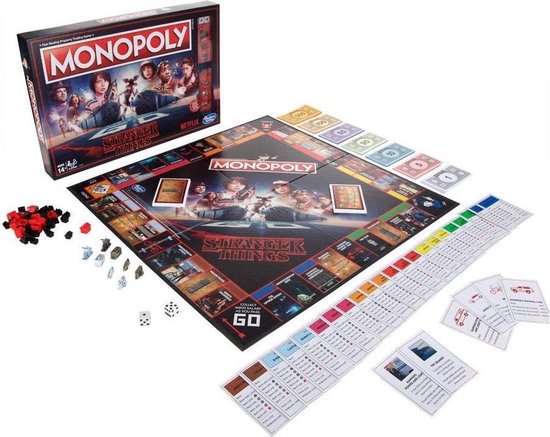 Thumbnail van een extra afbeelding van het spel Monopoly Stranger Things - Bordspel