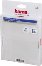 Hama CD/DVD Paper Sleeves 25-pack Transparant