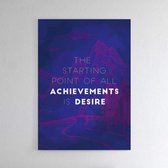 Desire - Walljar - Wanddecoratie - Poster ingelijst