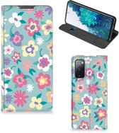 GSM Hoesje Geschikt voor Samsung Galaxy S20 FE Fotohoesje ontwerpen Flower Power
