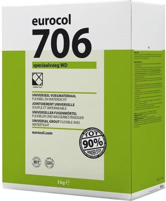 Eurocol Wd voegmortel doos a 5 kg. jasmijn - Eurocol