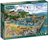Falcon puzzel Newquay Harbour - Legpuzzel - 1000 stukjes