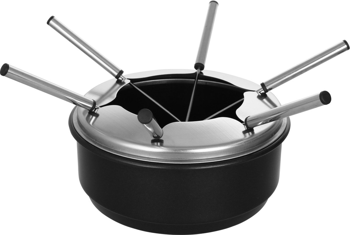 Emerio Rg-124930 Gourmet En Fondue Set Zwart/Rvs – foto 4