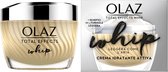 4x Olaz Hydraterende Crème Total Effects Whip 50ml