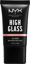 NYX PMU NYX Professional Makeup High Glass Face Base de maquillage - Rose Quartz HGFP02 - Facial Base de maquillage - 30 ml