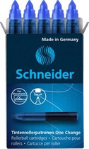 Schneider navulling rollerball - One Change - doosje a 5 stuks - blauw S-185403