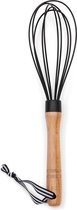 Rivièra Maison - Enjoy Cooking Whisk - Mixer - Hout/Silicone - Zwart