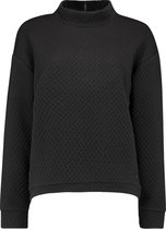 O'Neill V-Hals Sweatshirt Women Aralia Black Out Xs - Black Out Material Buitenlaag: 83% Polyester 15% Viscose 2% Elastaan - Material Buitenlaag 2: 95% Katoen 5% Elastaan