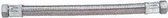 RVS slang 1/2 "vrouw-vrouw lengte 50 cm
