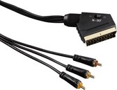Hama Audio/video Kabel Scart 3RCA 1.5m 3 Ster