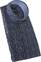 Dutch Bastard Lange mouw Overhemd - DT20-5010 Blauw (Maat: XXL)