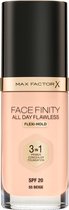 Max Factor Facefinity All Day Flawless 3-in-1 Liquid Foundation - N55 Beige