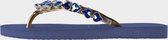 Uzurii Heart Blue Dames Slippers Navy Blue |  Blauw | Kunststof | Maat 39/40