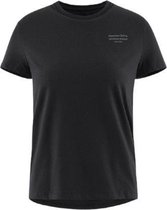 Klättermusen T-shirt Runa Dames Katoen Zwart Maat L