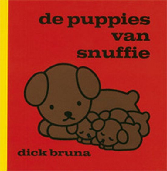 Cover van het boek 'De puppies van Snuffie' van Dick Bruna