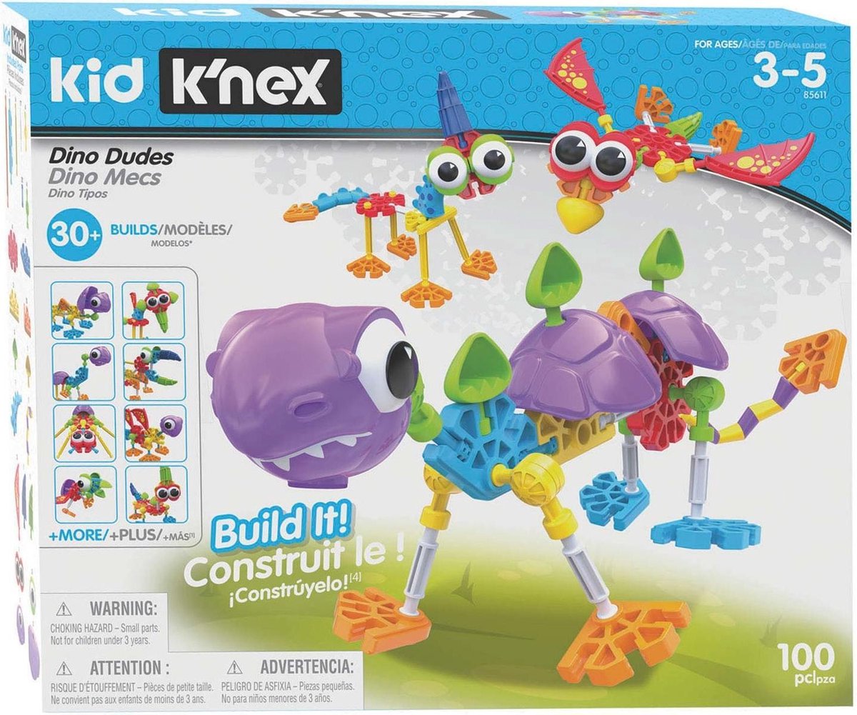 Bol.com kid knex dino dudes building set aanbieding