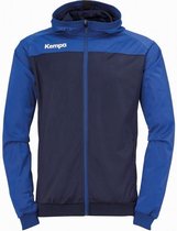 Kempa Prime Multi Jacket kinderen - sportvest - blauw
